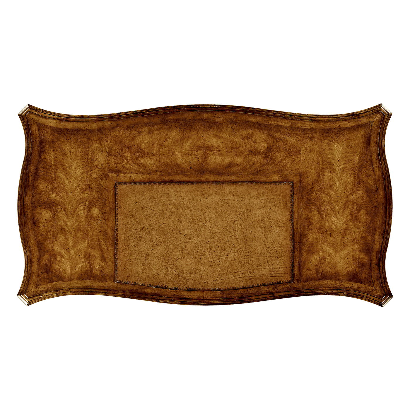 Serpentine Walnut Desk