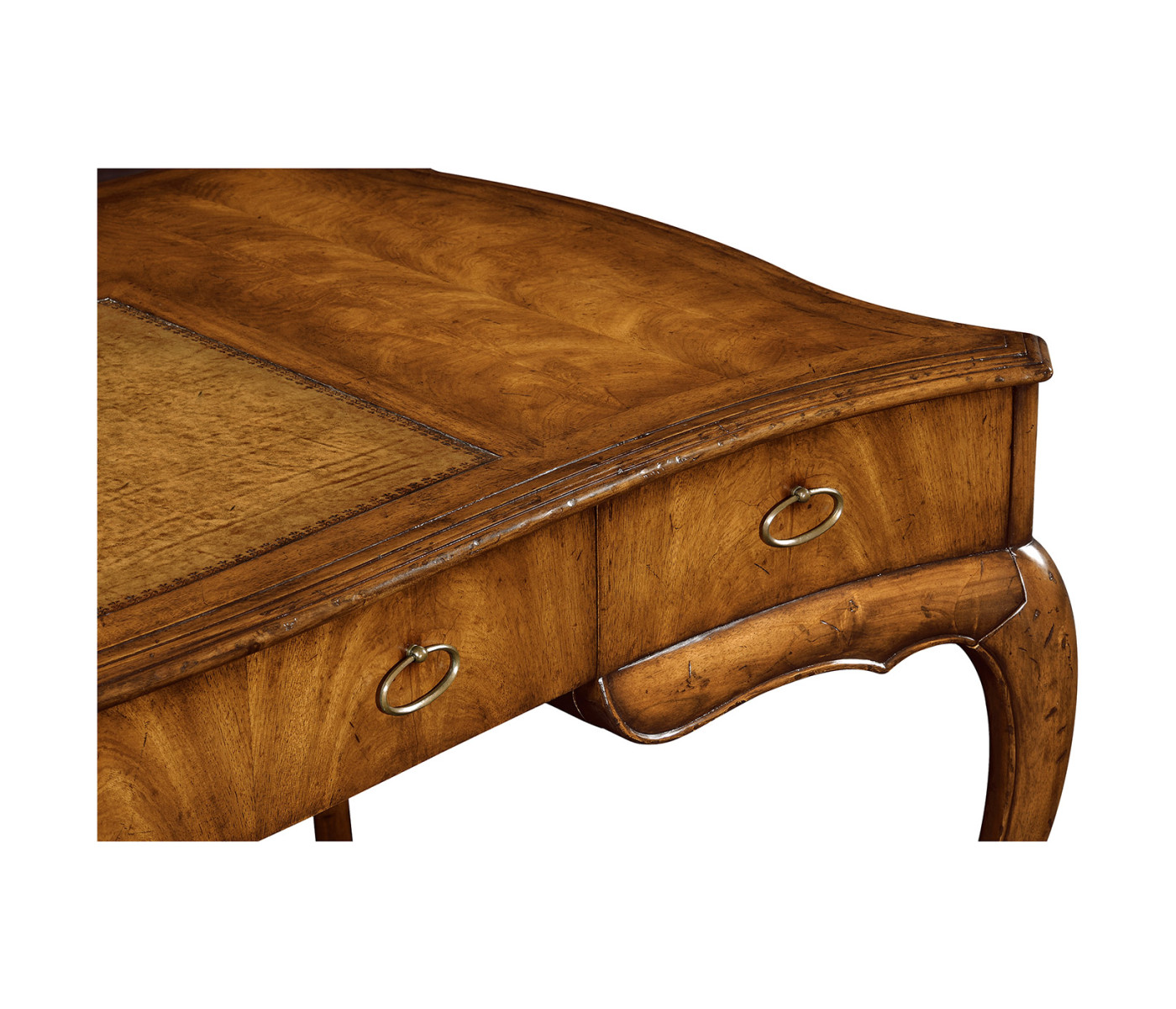 Serpentine Walnut Desk