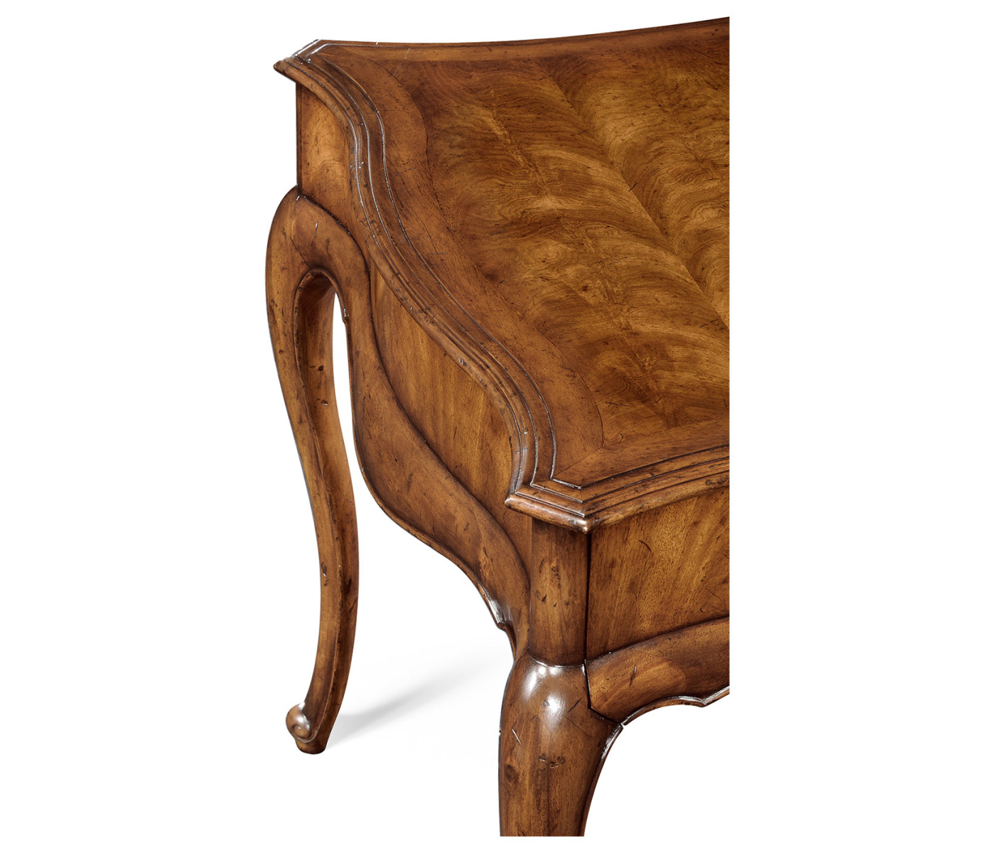 Serpentine Walnut Desk