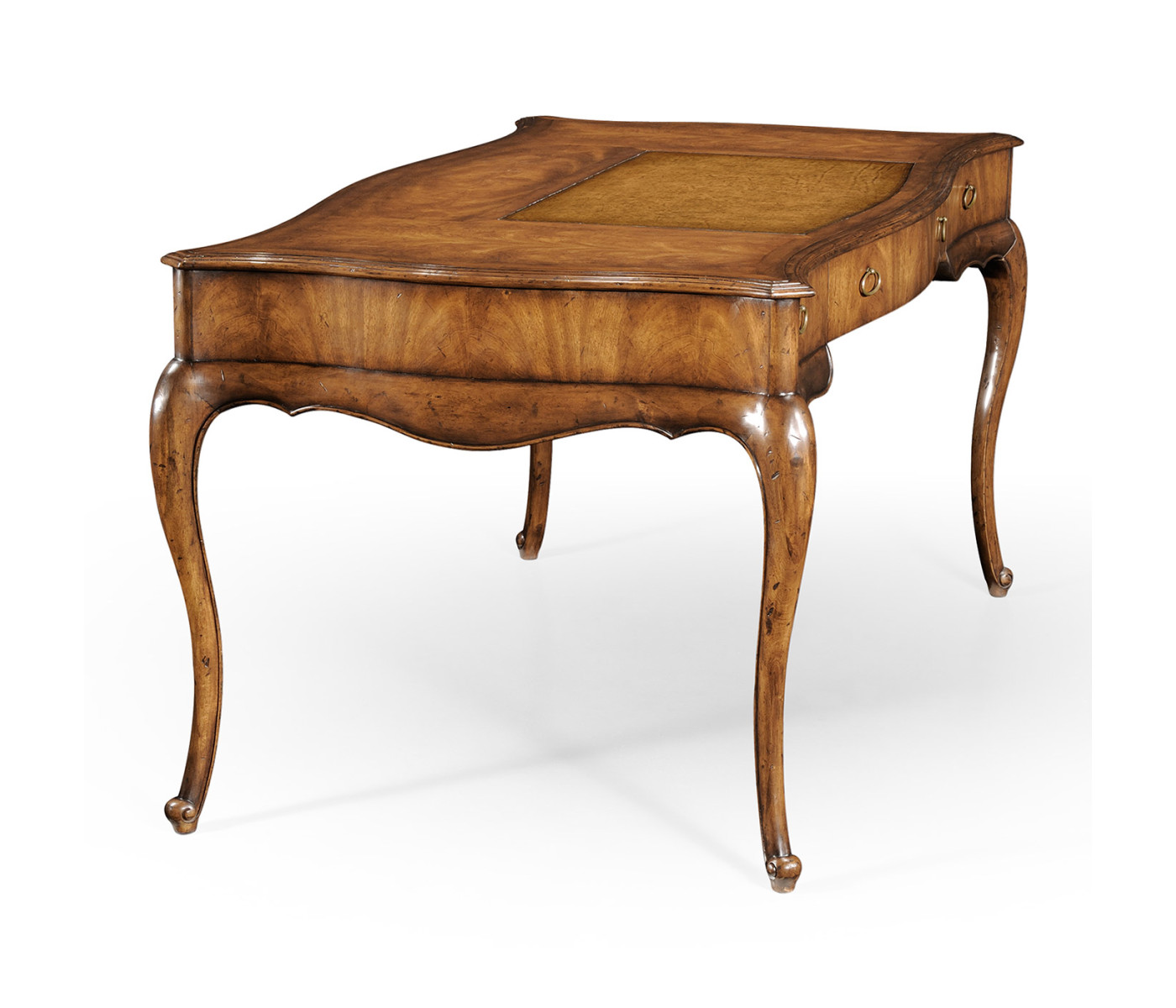 Serpentine Walnut Desk