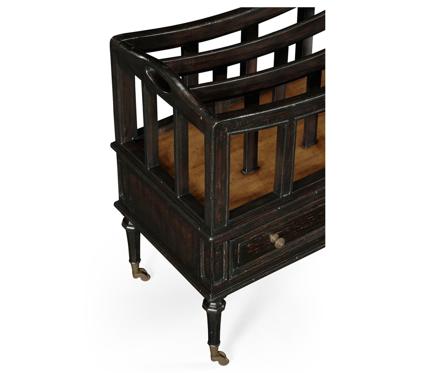Ebonised Canterbury with Drawer