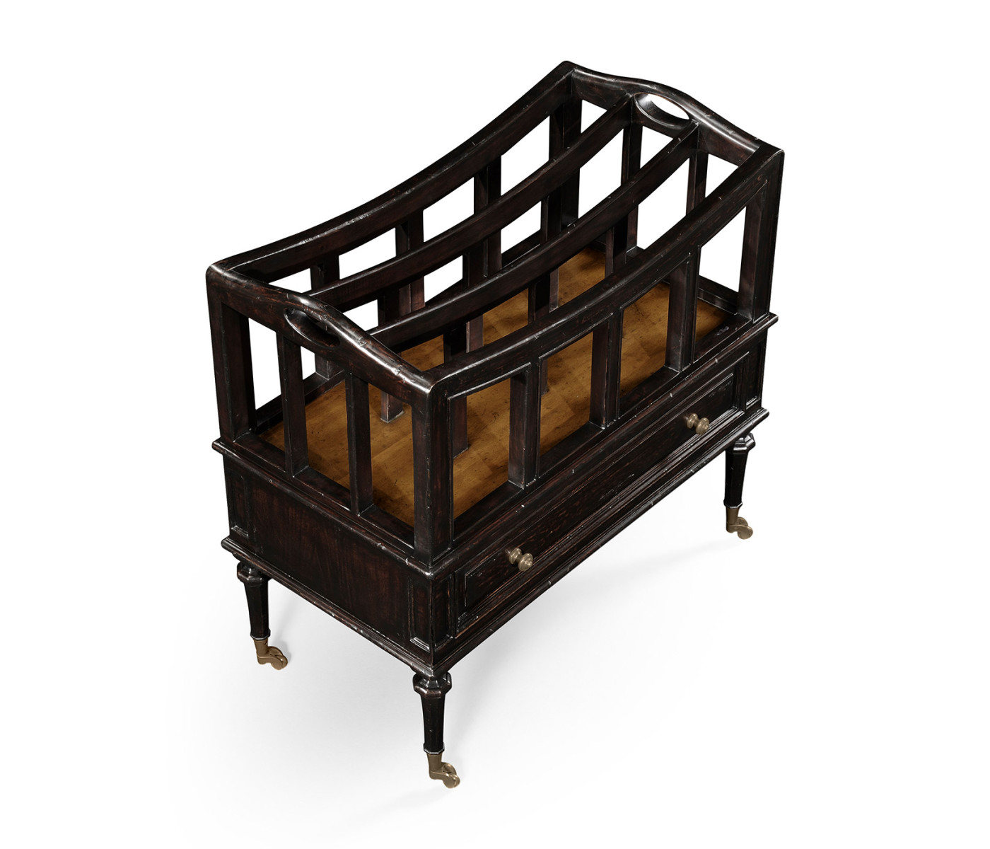 Ebonised Canterbury with Drawer