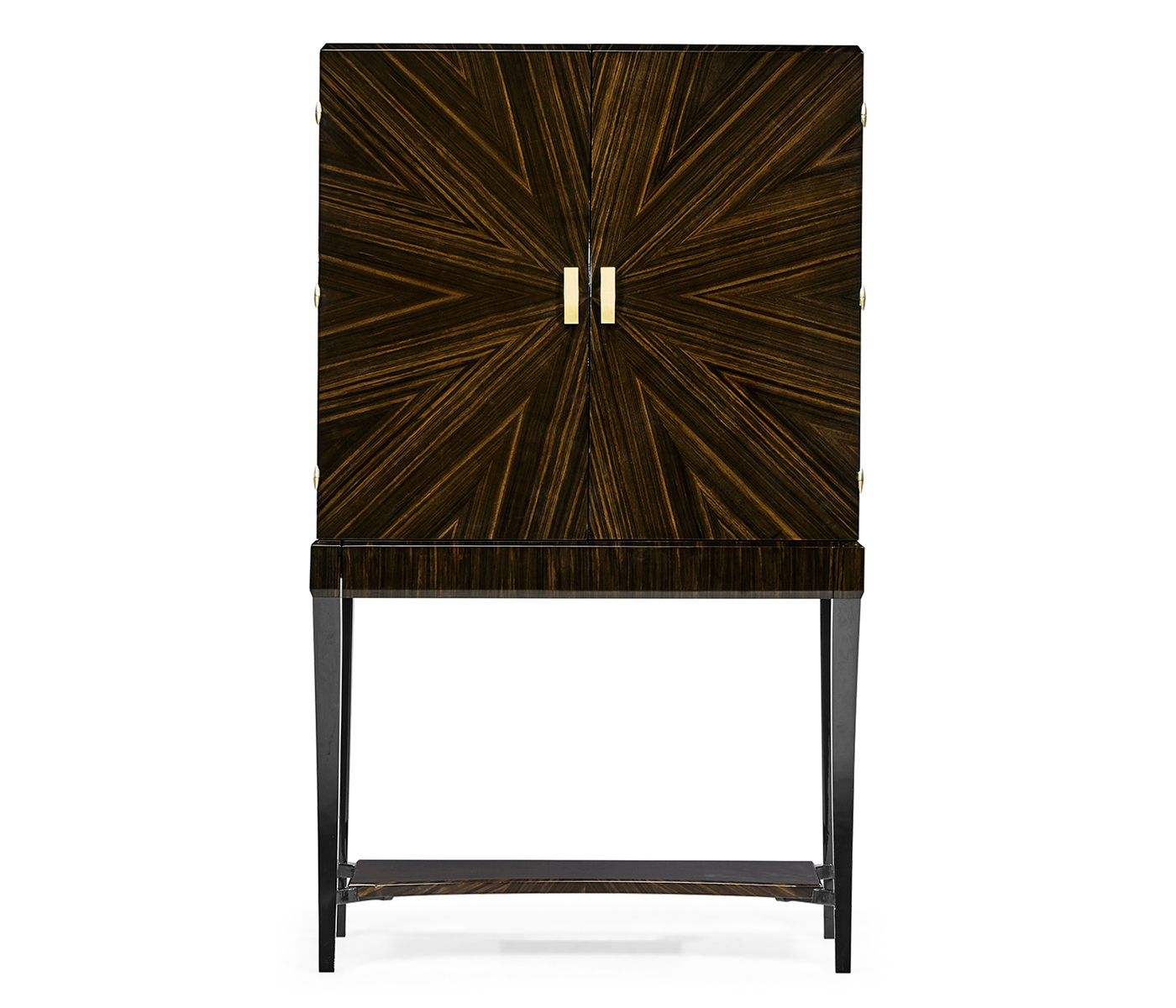 Art Deco Macassar Ebony High Lustre Drinks Cabinet
