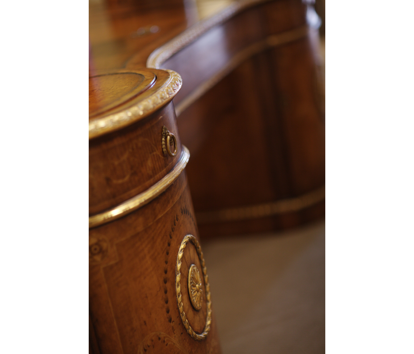 Neo-classical Partners Desk