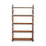 Gadrooned five-tier étagère