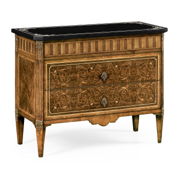 Italian Commode with Black Scagliola Top (Large)