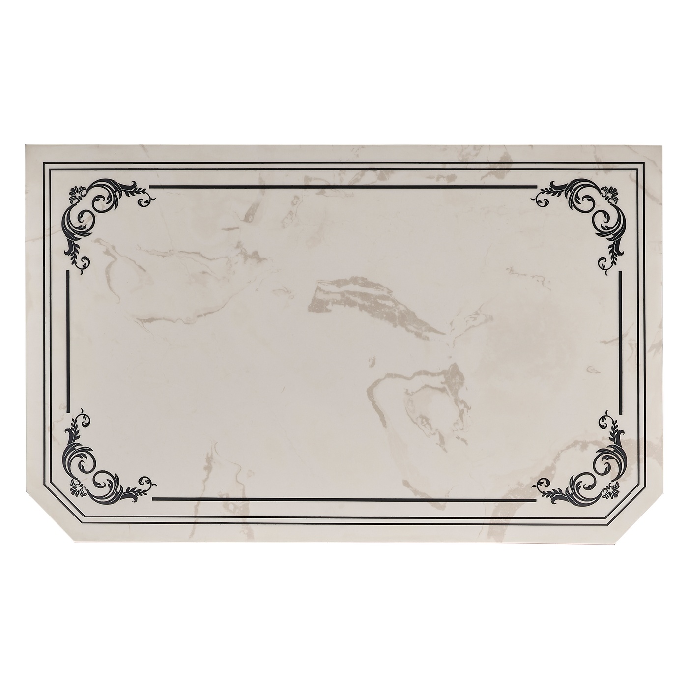 Small Satinwood & Cream Scagliola Italian Commode