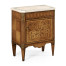 Small Satinwood & Cream Scagliola Italian Commode