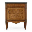 Small Satinwood & Black Scagliola Italian Commode
