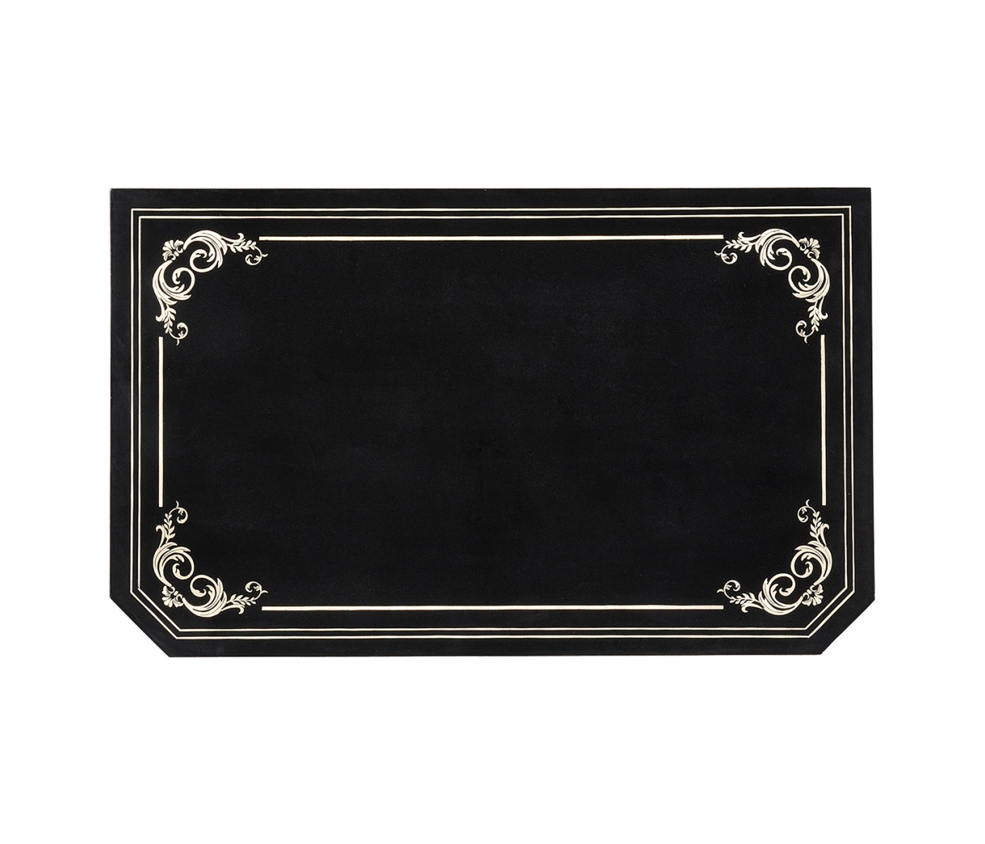 Small Satinwood & Black Scagliola Italian Commode