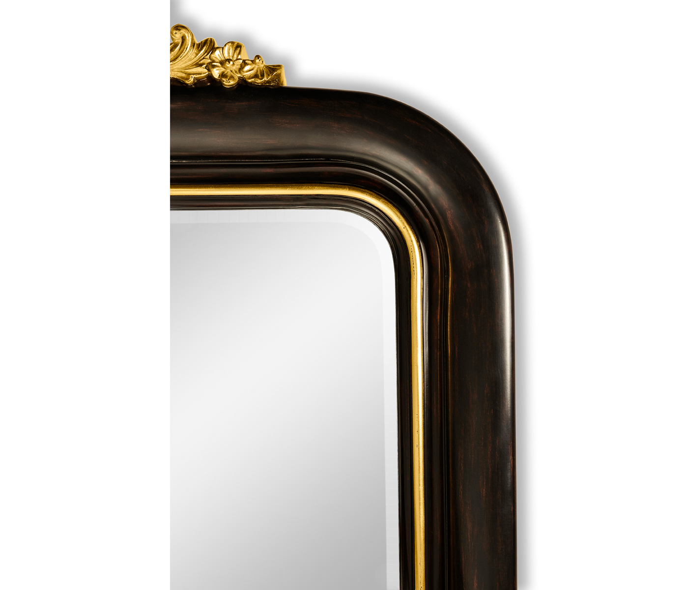 Black & Gilded Mirror (Full Length)
