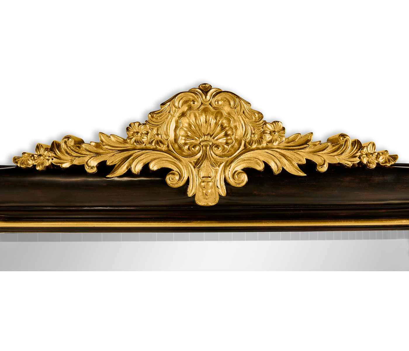 Black & Gilded Mirror (Full Length)