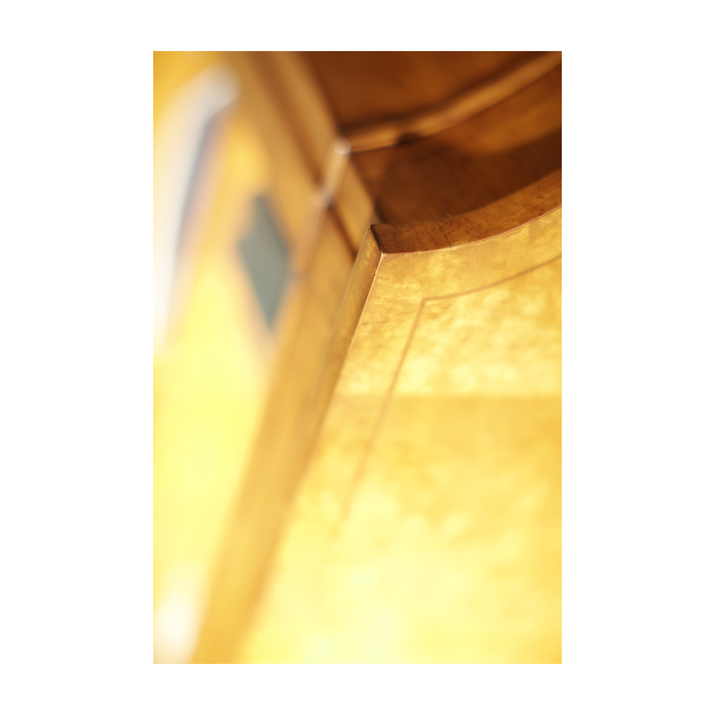 Biedermeier style low bookshelf