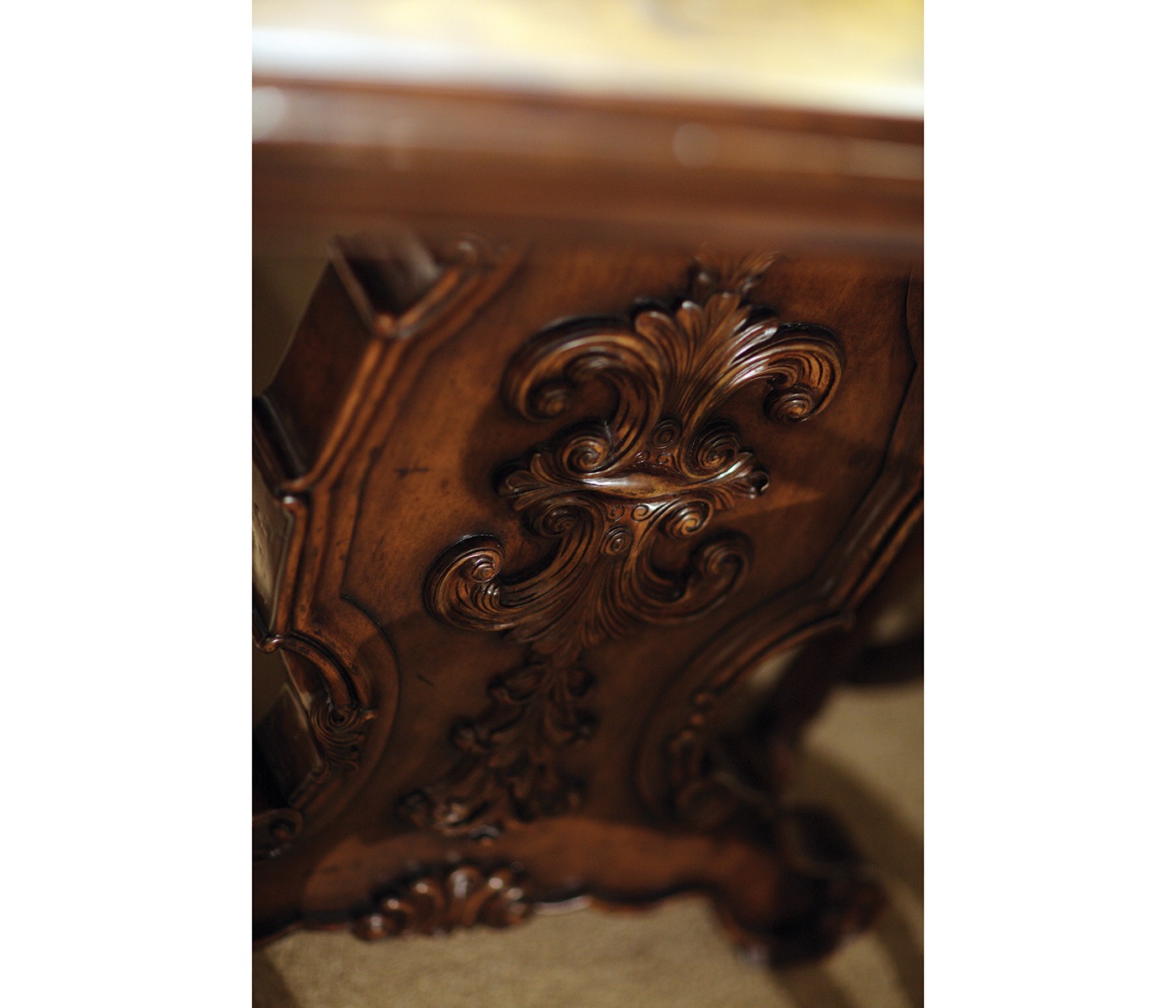 Spanish dining table plank top