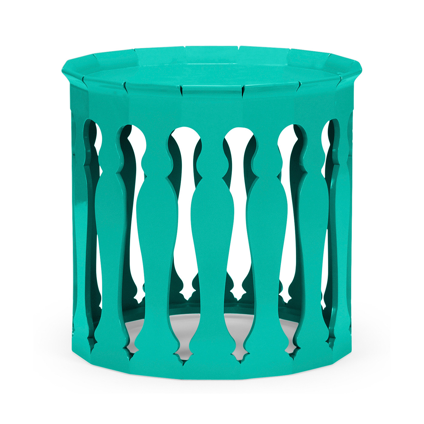 Moorish sofa tables (Aruba Blue)