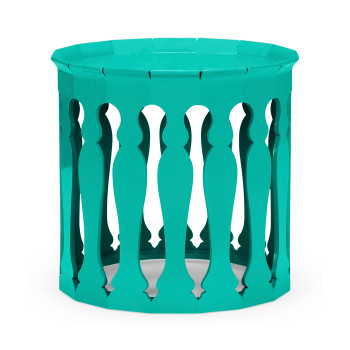 Moorish sofa tables (Aruba Blue)