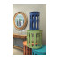 Moorish sofa tables (Aruba Blue)