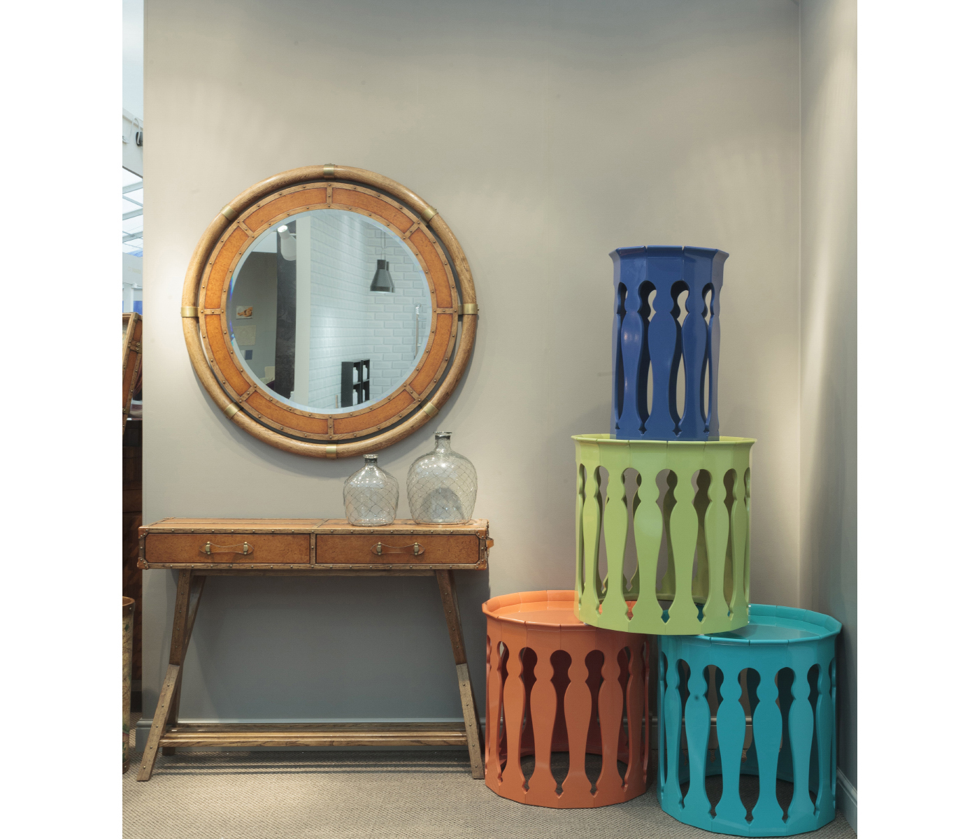 Moorish lamp table (Wildwood Green)