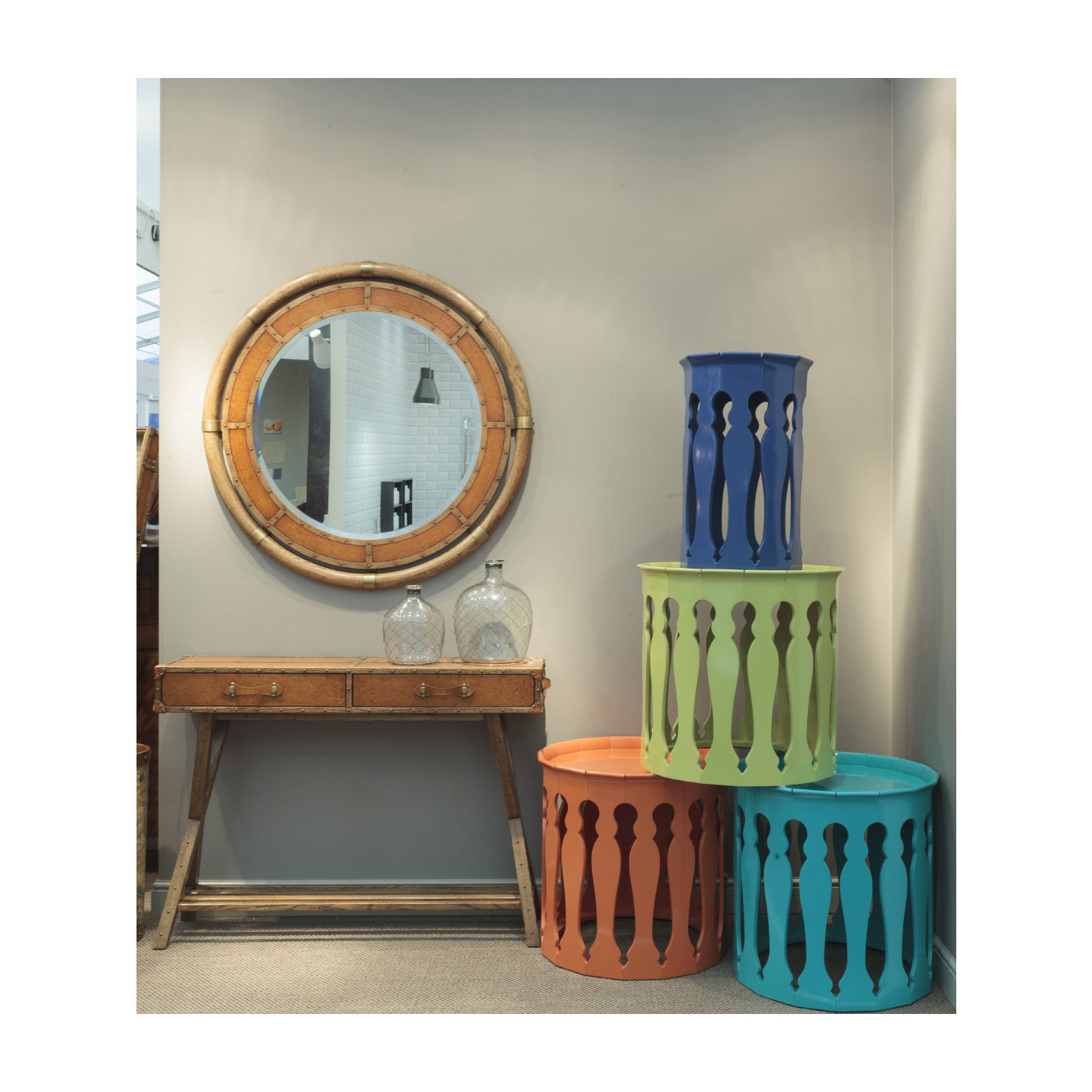 Moorish lamp table (Wildwood Green)