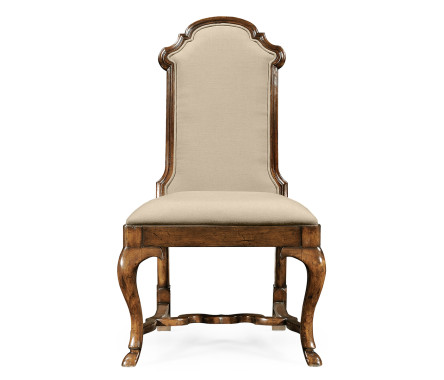 Queen Anne style dining or fireside chair (Side)