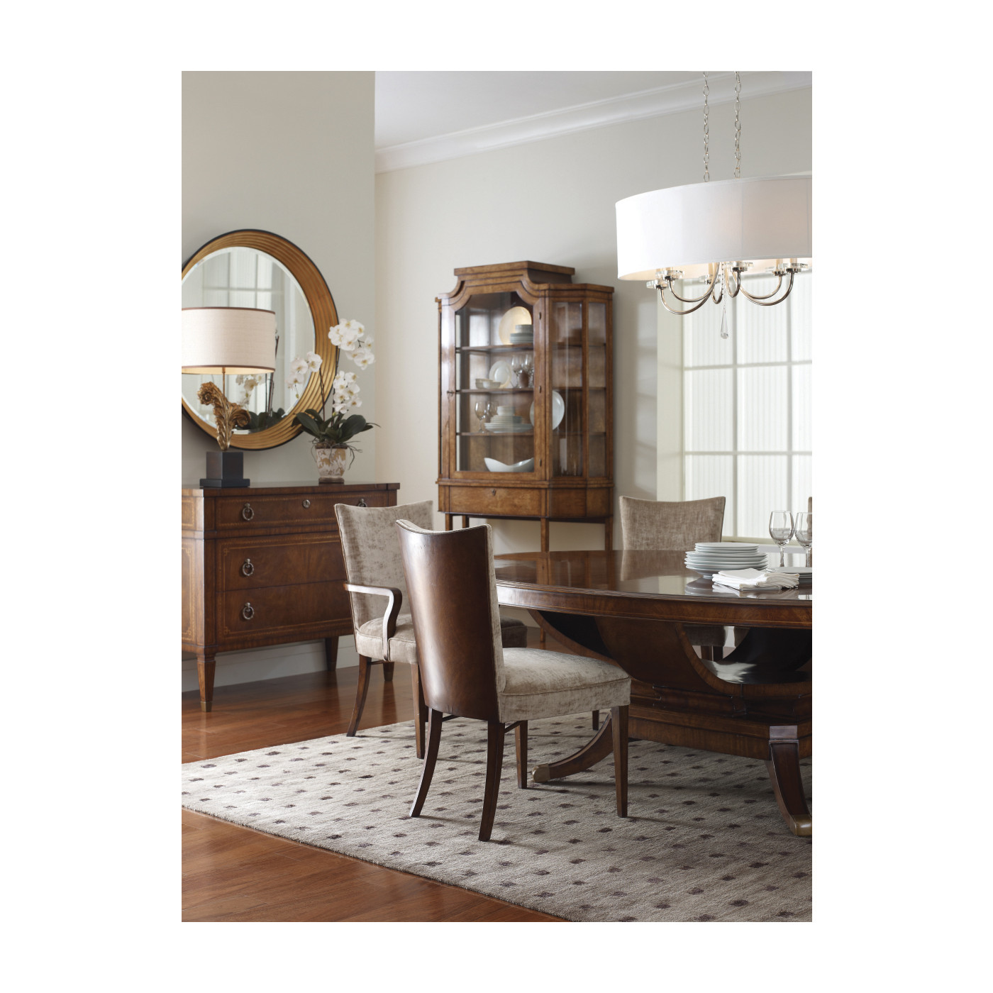 Biedermeier Style Display Cabinet