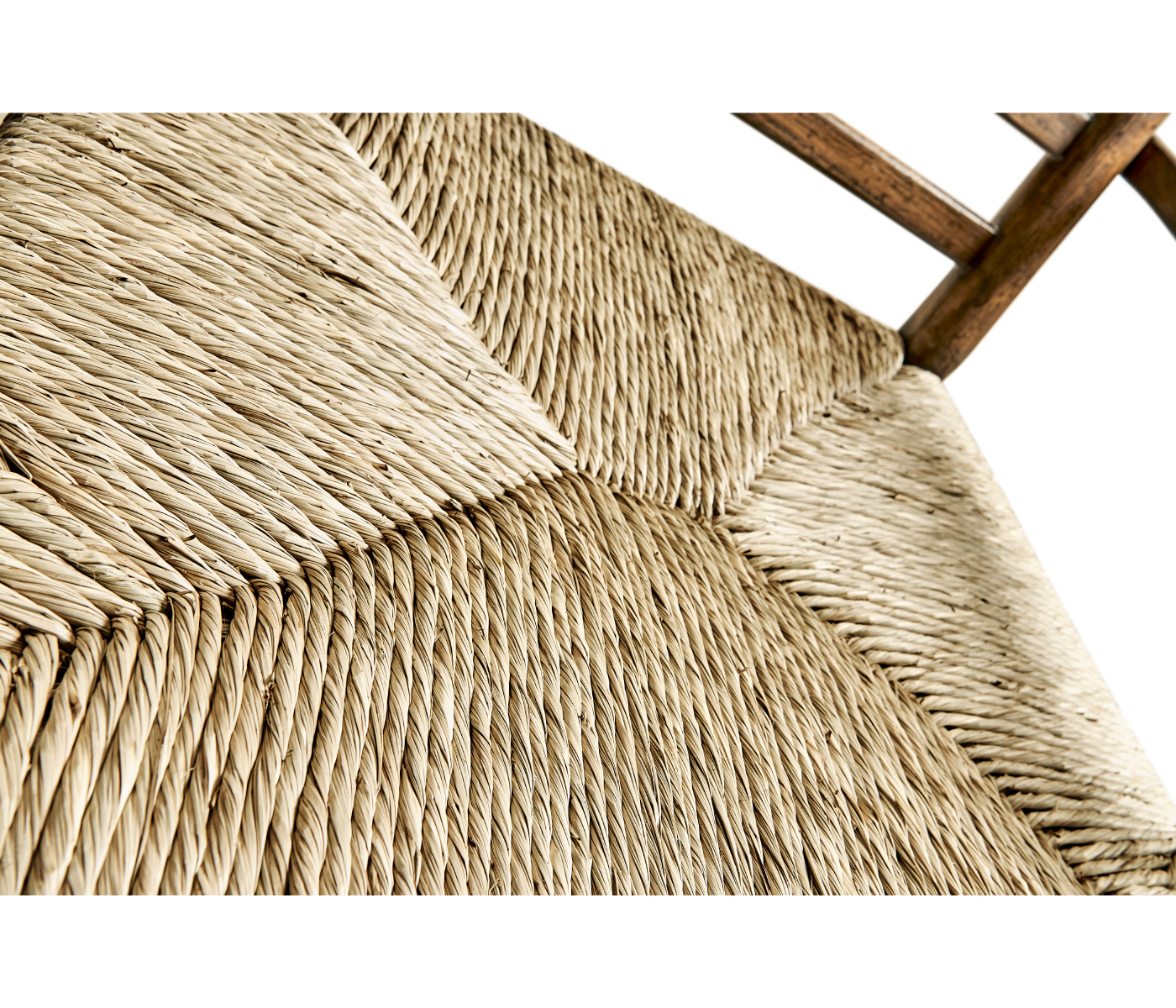 Dark Oak Ladder Back Country Arm Chair