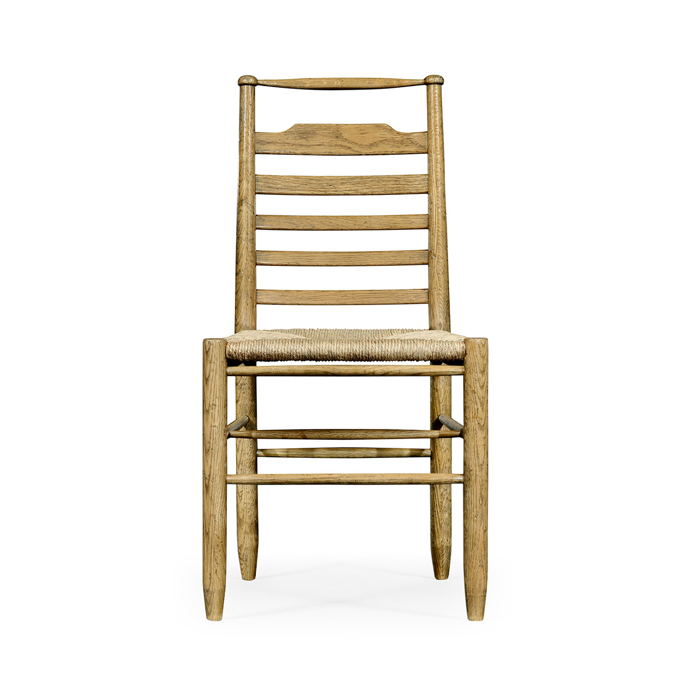 Natural Oak Ladder Back Country Side Chair