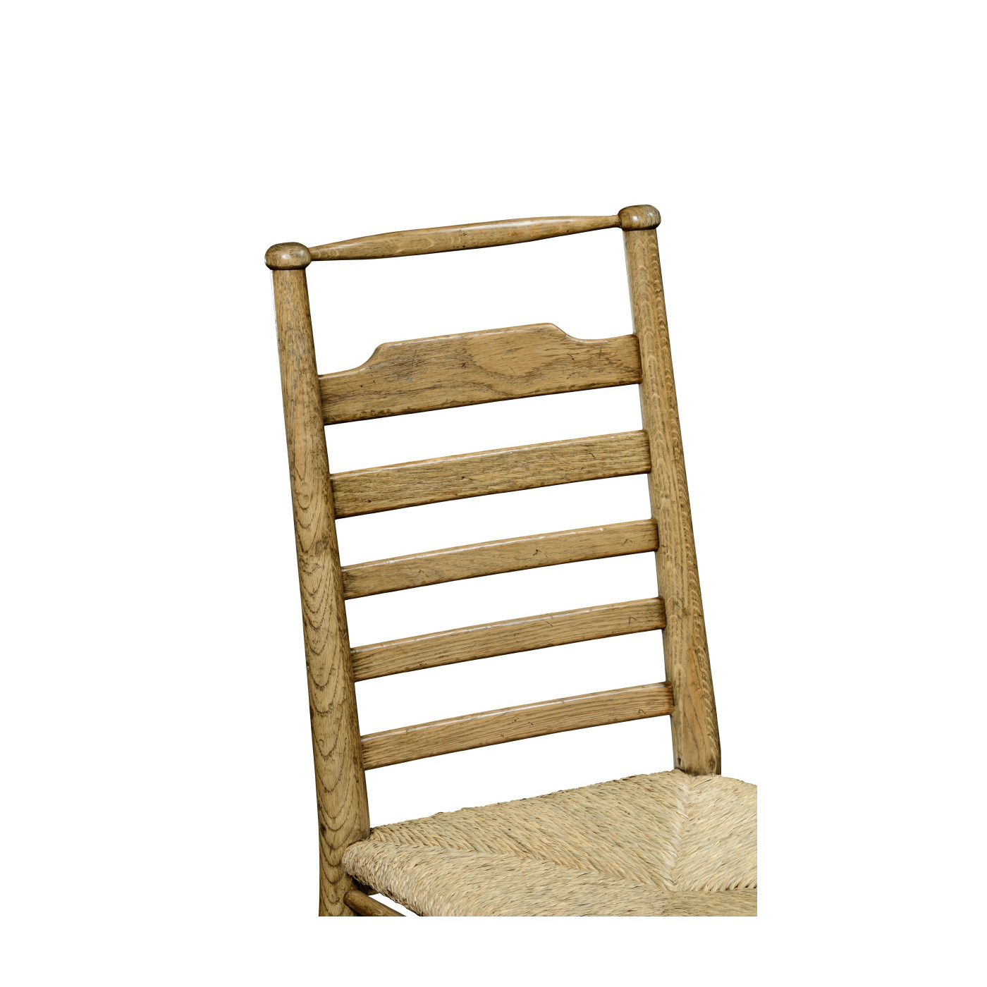 Natural Oak Ladder Back Country Side Chair