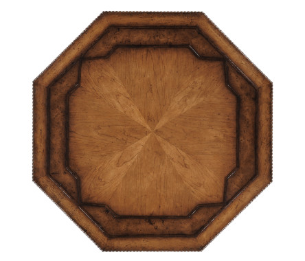 Gadrooned octagonal table
