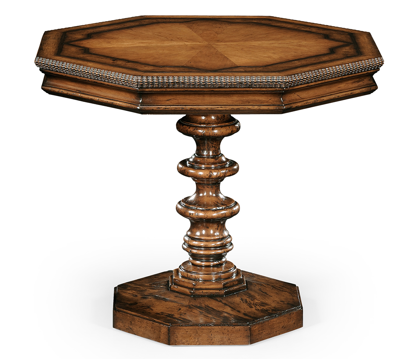Gadrooned octagonal table