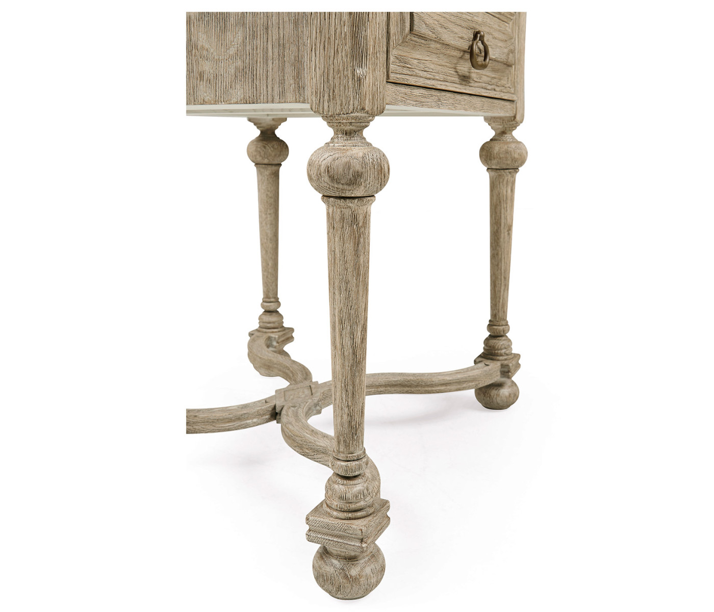 Tudorbethan Grey Oak Side Table
