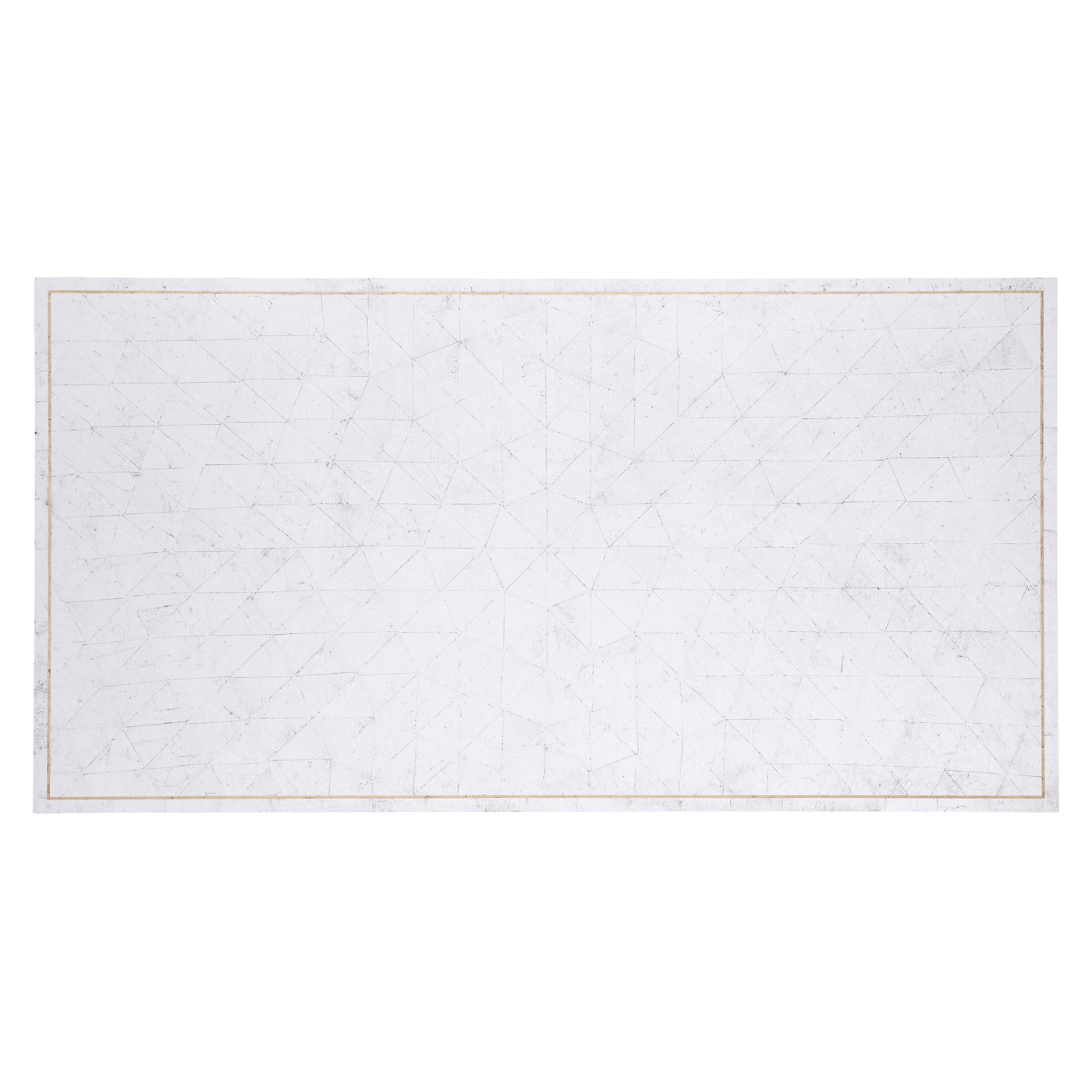 Églomisé & Iron Box Top Coffee Table