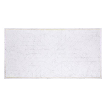 Églomisé & Iron Box Top Coffee Table