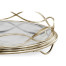 Églomisé & Silver Circular Tray