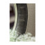 Anthracite Faux Shagreen Circular Mirror