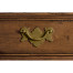 Walnut queen Anne style corner cabinet