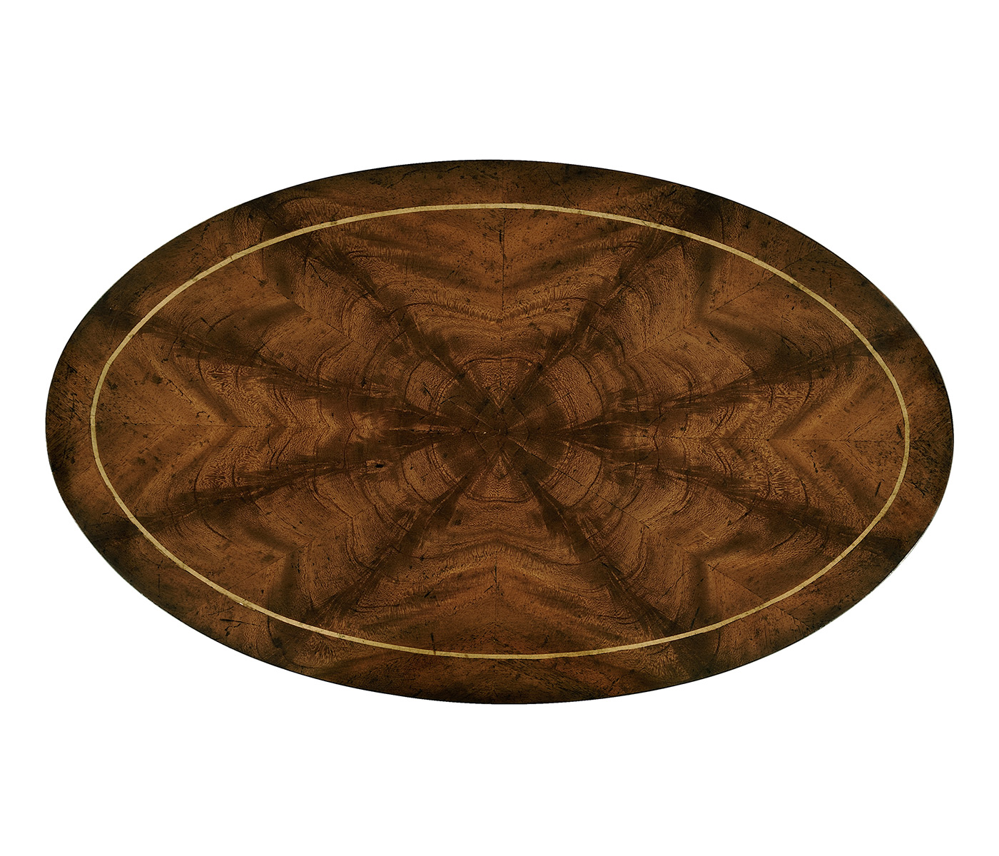 Mahogany Oval Lamp Table