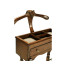 Regency Style Walnut Valet Stand with Stud Box