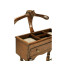 Regency Style Walnut Valet Stand with Stud Box