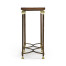 Argentinian Walnut Parquetry & Iron Console