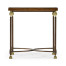 Argentinian Walnut Parquetry & Iron Side Table