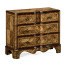 Large argentinian walnut chest of drawers