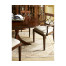 Regency Black Painted Curved Back Arm Chair