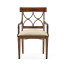 Regency Mahogany Curved Back Arm Chair