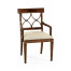 Regency Mahogany Curved Back Arm Chair