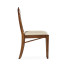 Regency Crotch Walnut Curved Back Side Chair