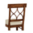 Regency Mahogany Curved Back Side Chair