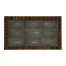 Faux Macassar Ebony & Anthracite Shagreen Sofa Table