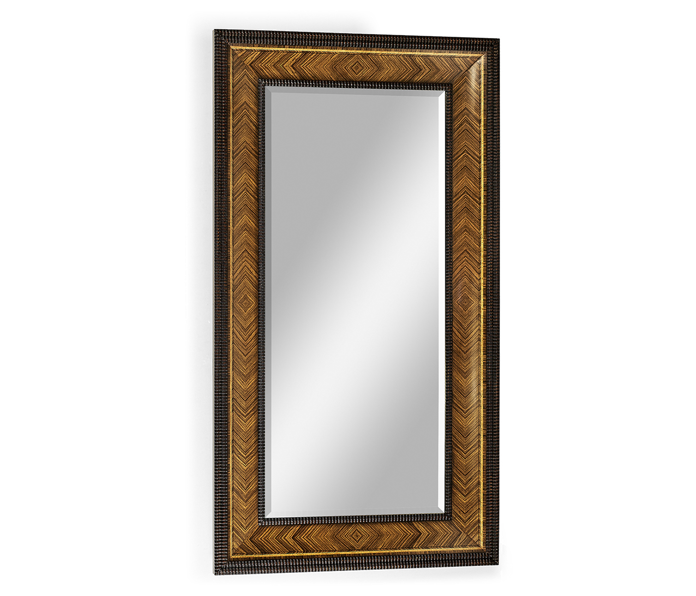 Gadrooned Floor Standing Mirror