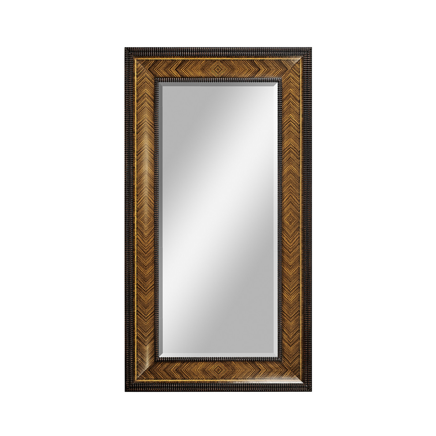 Gadrooned Floor Standing Mirror